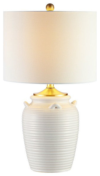 Safavieh Lener Table Lamp Ivory