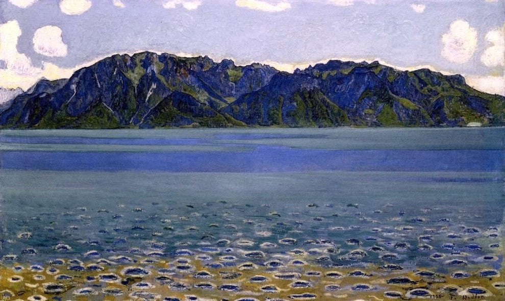 Ferdinand Hodler Grammont, 18"x27" Wall Decal Print