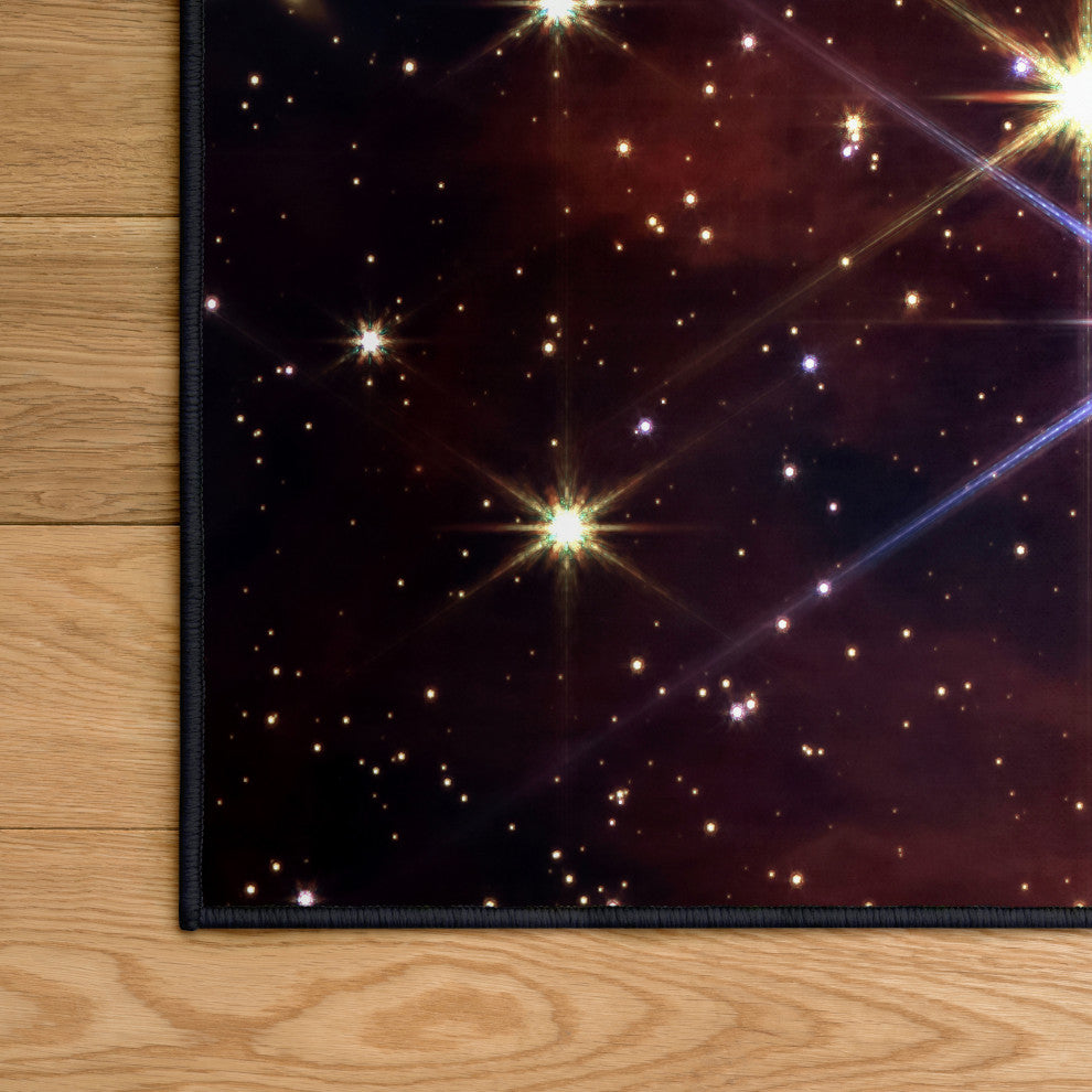 The James Webb Space Telescope Art Area Rug, 7.5'x10.3'