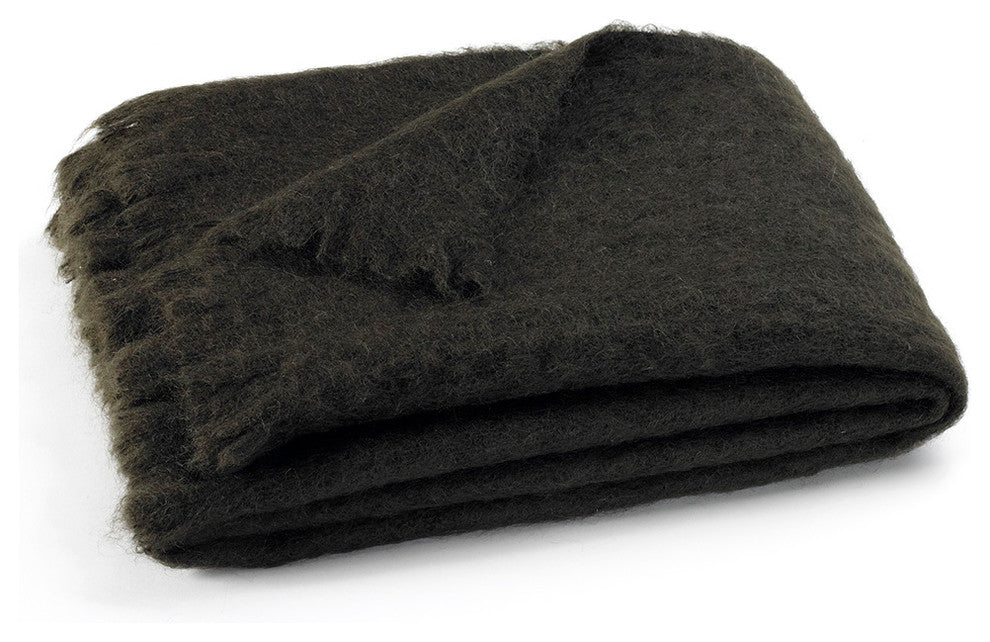Mohair Throws, Dark Chocolate