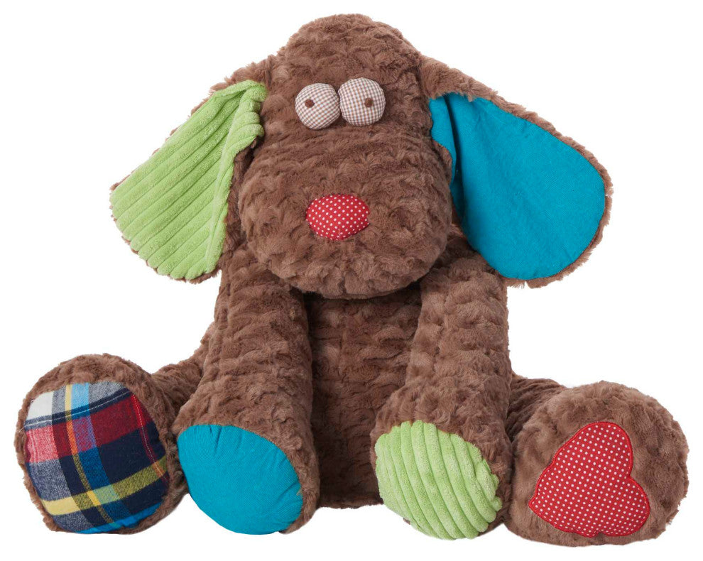 Mina Victory N1214 Plush Animal, Brown, 19" x 24"