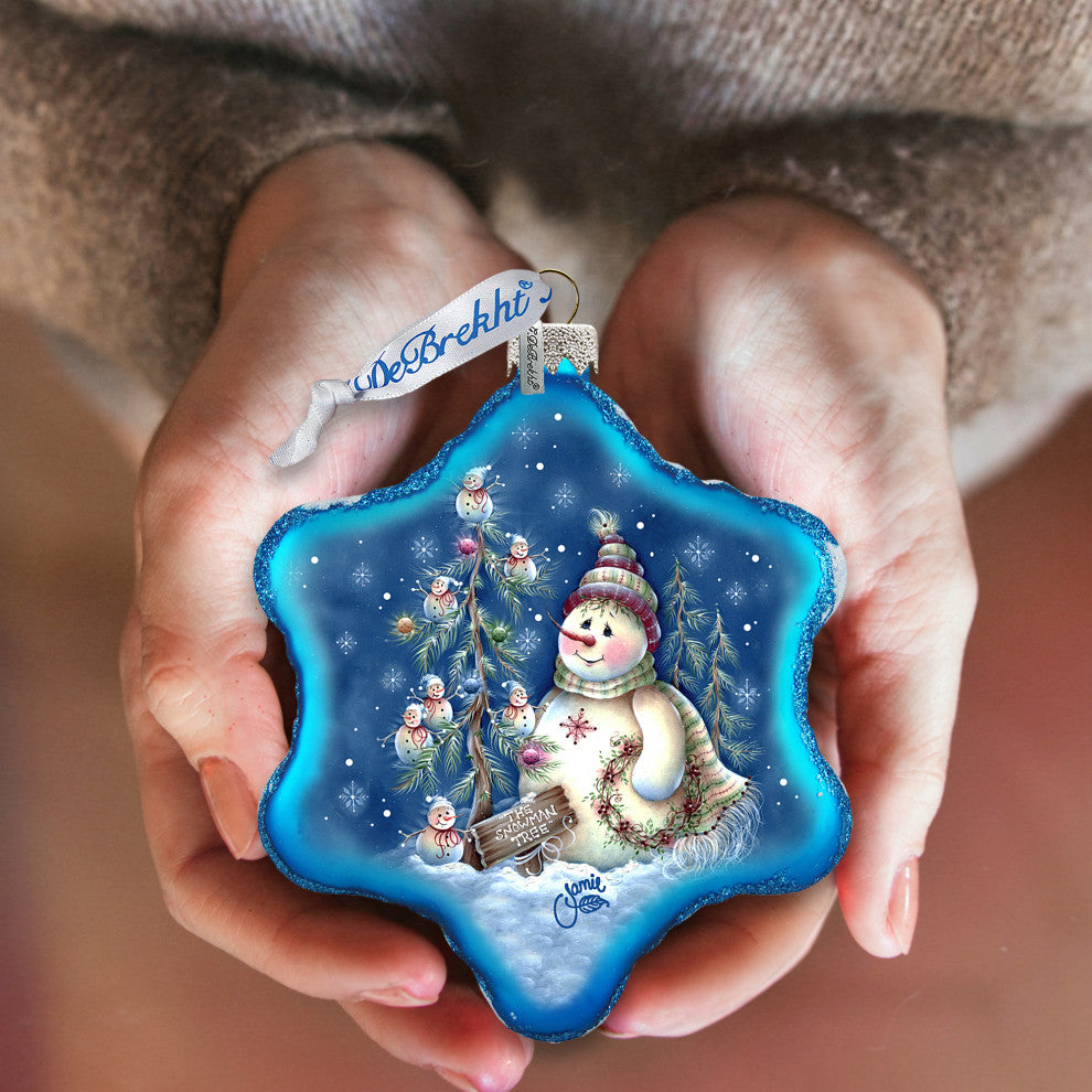Old Fashion Christmas Glass Ornament