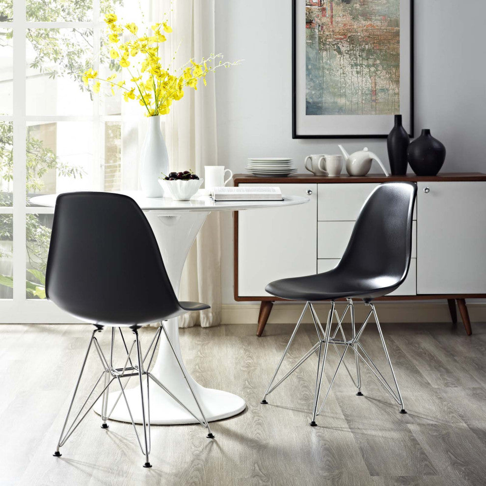 Paris Dining Side Chair, Black