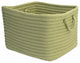 Colonial Mills Basket Modern Farmhouse Braided Mudroom Sage Rectangle