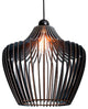 1 light fixtures ceiling hanging Black pendant light Modern wood chandelier