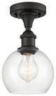 Innovations 516-1C-OB-G122-6-LED 1 Light Semi-Flush Mount, Oil Rubbed Bronze
