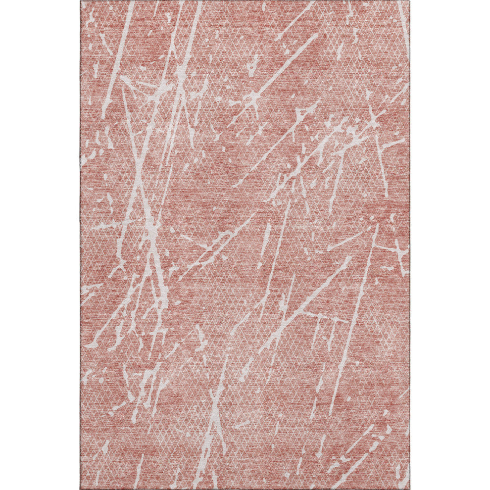 Premium Machine Washable Mayfield AMF628 Blush 2'6" x 3'10" Rug