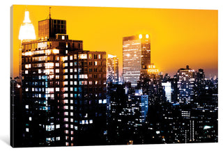 "Yellow Night NYC" by Philippe Hugonnard, 26x18x1.5