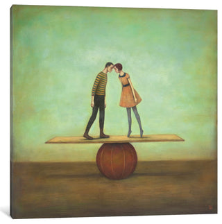 "Finding Equilibrium Gallery" by Duy Huynh, 18x18x1.5"