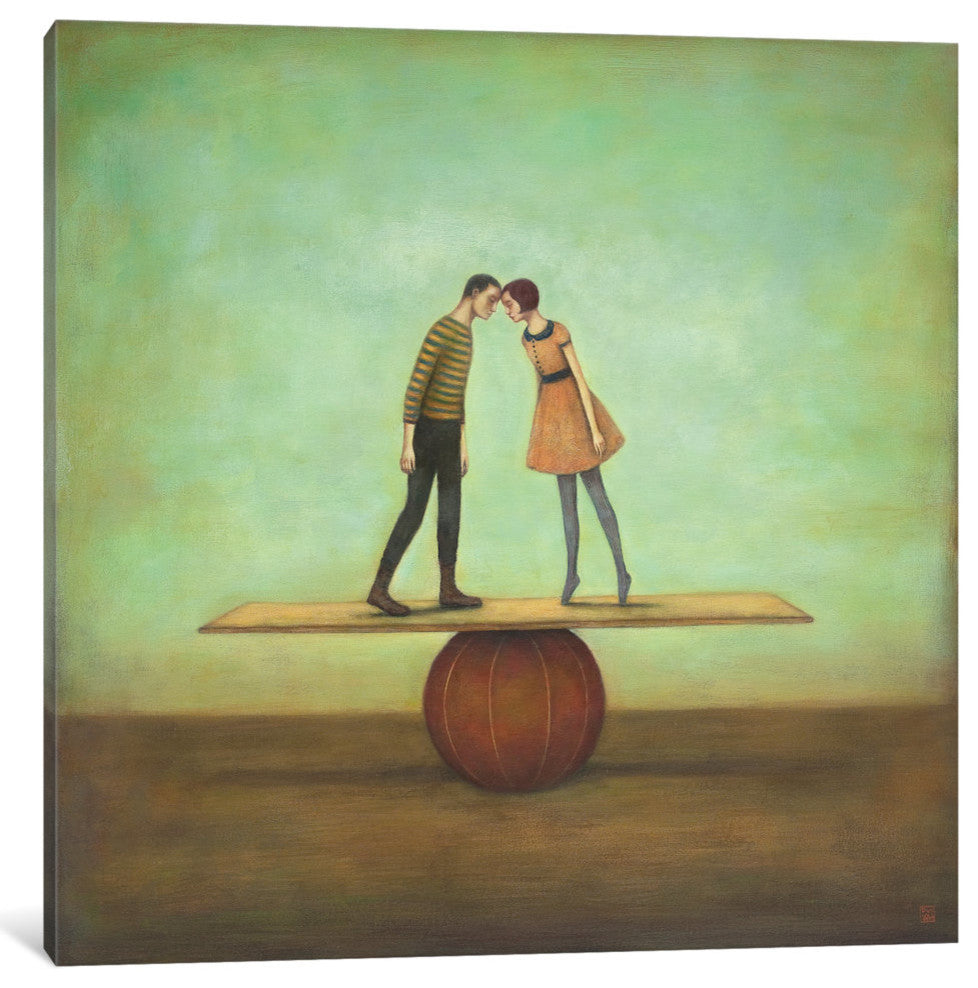 "Finding Equilibrium Gallery" by Duy Huynh, 18x18x1.5"