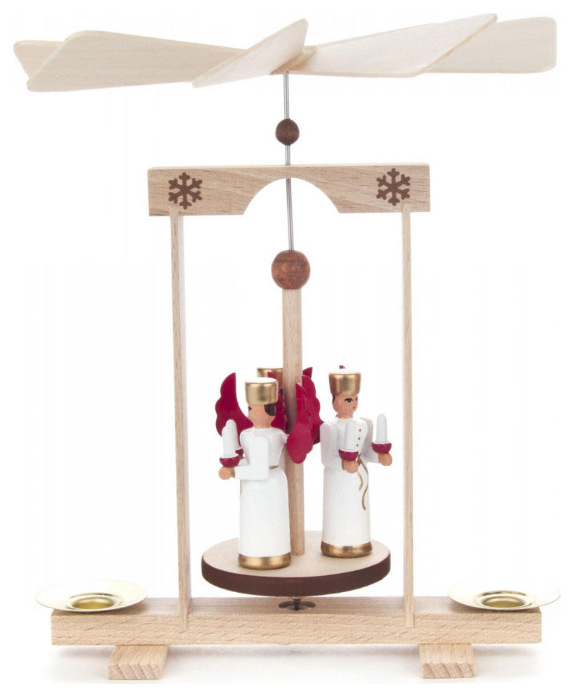 Dregeno Angels Holding Candles Pyramid
