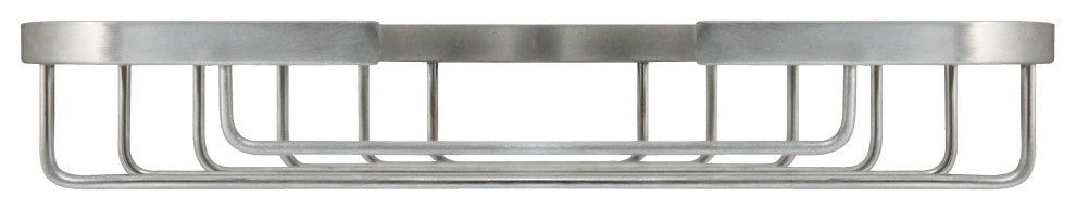 MODONA's 6" x 6" LARGE Corner Soap Basket SS304 -, Satin Nickel