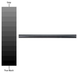 Chester Demi-Bullnose Matte Nero Ceramic Wall Trim