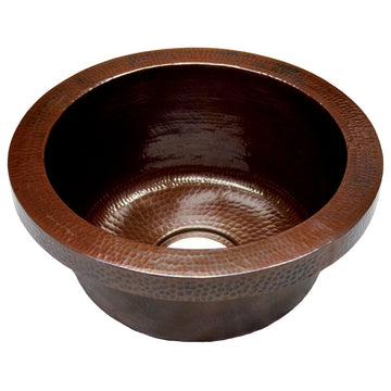 Native Trails CPS16 Mojito 13" Drop-In Single Basin Copper Bar - Antique Copper