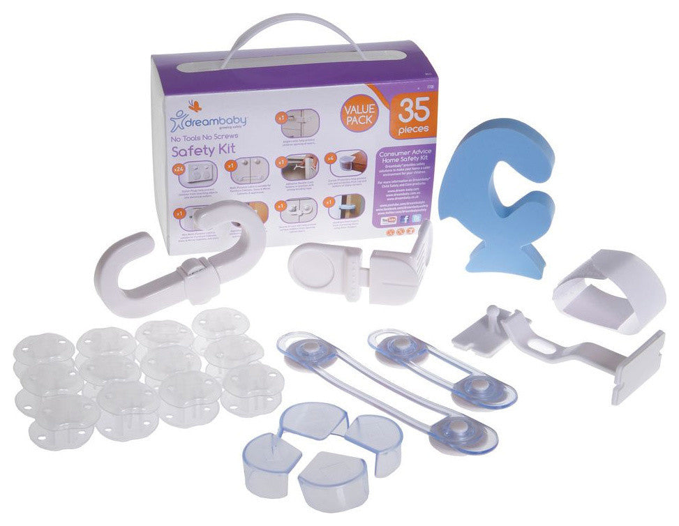 No Tools Required Home Safety Kit, 35-Pieces