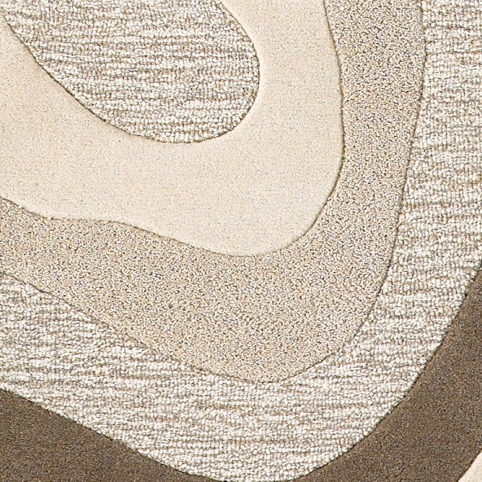 KAS Eternity 1083 Natural Sandstorm Area Rug, Runner
