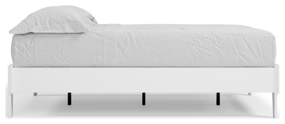 Piperton White Full Platform Bed