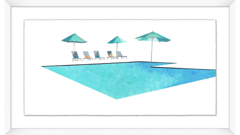 Aqua Pool 2, Giclee Reproduction Artwork