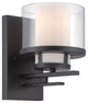 Fusion Wall Sconce, Biscayne Bronze