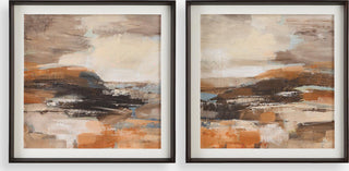 Uttermost 32382 Cinnamon Shore 36" x 36" Framed Landscapes - Multicolored