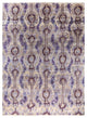 Ikat, One-of-a-Kind Handmade Area Rug - Purple, 9' 0" x 12' 3"