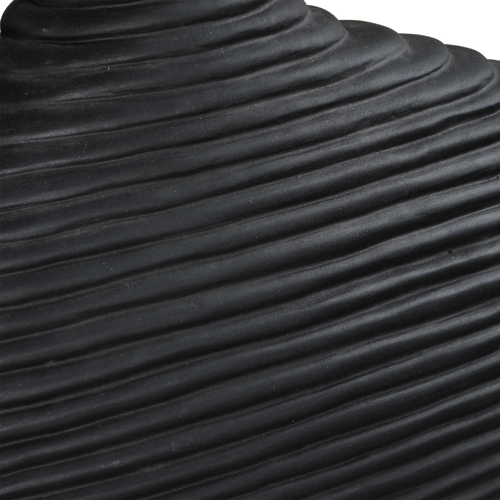 Uttermost Duostacked Black Vases Set of 2