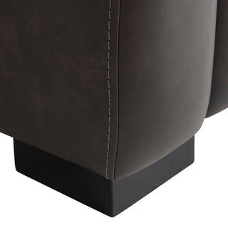 Bernhardt Germain Leather Power Motion Sofa