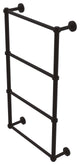 Waverly Place 4 Tier 30" Ladder Towel Bar with Groovy Detail, Oil Rubbed Bronze