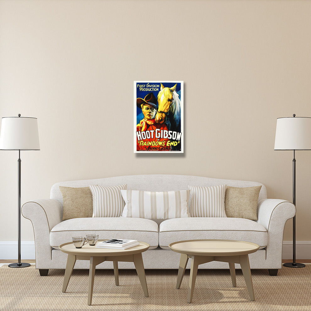 "Hoot Gibson, Rainbow's End" Canvas by Hollywood Photo Archive, 24x36"