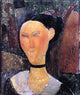 Amedeo Modigliani Woman With Velvet Ribbon Wall Decal