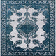 Ahgly Company Indoor Square Mid-Century Modern Area Rugs, 5' Square
