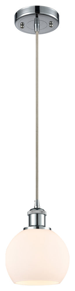 Innovations 516-1P-PC-G121-6 1-Light Mini Pendant, Polished Chrome