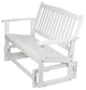 Torrey Outdoor Glider Loveseat, White