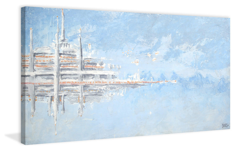 "Mother" Painting Print on Wrapped Canvas, 60"x30"