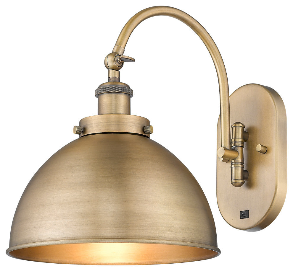 Ballston Urban Sconce, Brushed Brass, Brushed Brass, Brushed Brass