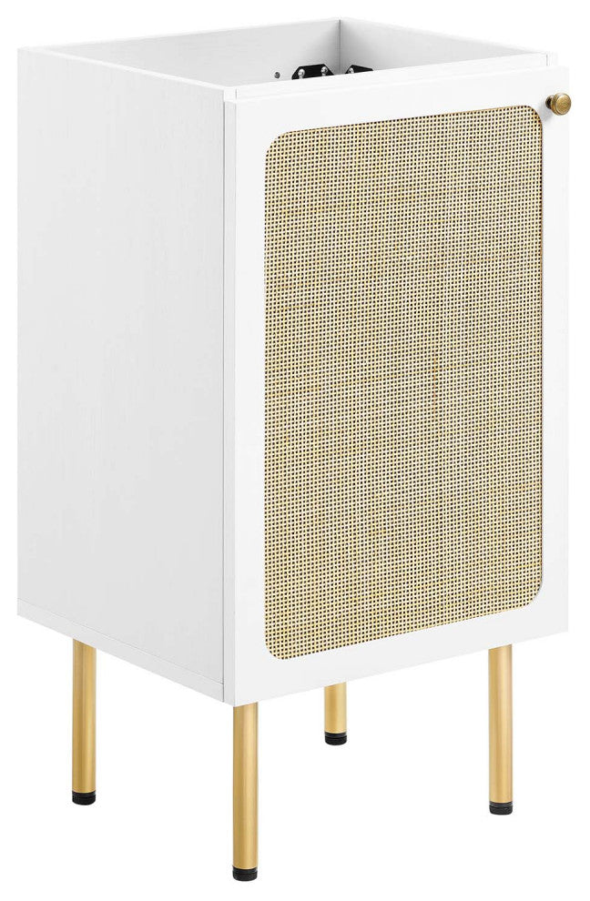 Chaucer 18" Bathroom Vanity Cabinet (Sink Basin Not Included) - White