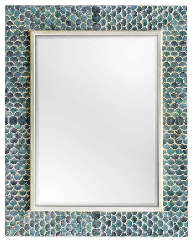 Uttermost Makaria Coastal Blue Mirror, 8157