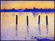 Theo Van Rysselberghe Sailboats on the River Scheldt Wall Decal
