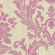 Stripes And Damasks, Classic Damask Stripes Cream, Red Wallpaper Roll