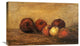 "Apples" Stretched Canvas Giclee by Gustave Courbet, 30"x19"