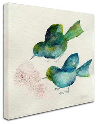 Wyanne 'Bird Seed' Canvas Art, 35"x35"