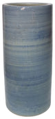 Porcelain Umbrella Vase, Denim Blue