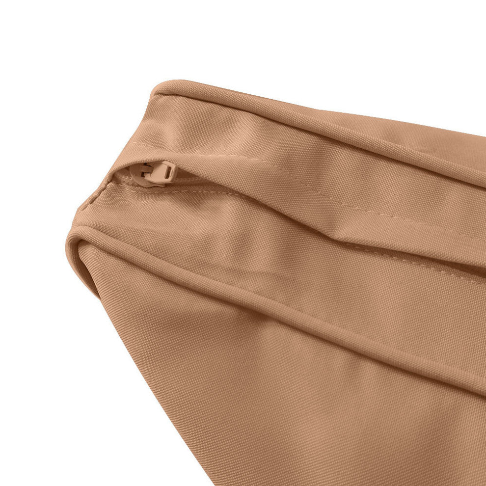 |COVER ONLY| Style 3 Crib Piped Trim Daybed Mattress Bolster Pillow Covers AD104