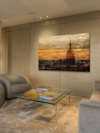 "Bronze Night" Print on Canvas, 60"x40"