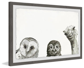 "The Big Eyes" Framed Painting Print, 18"x12"