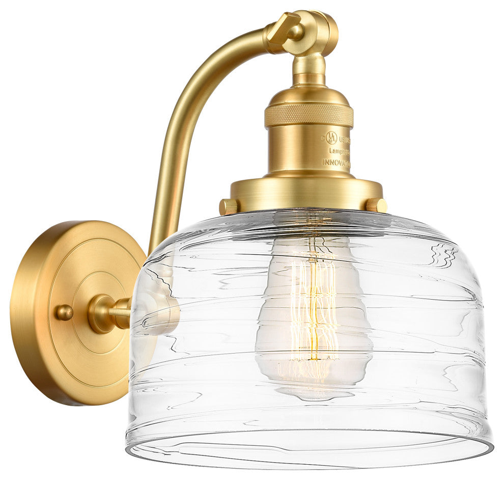 Innovations 515-1W-SG-G713-LED 1-Light Sconce, Satin Gold