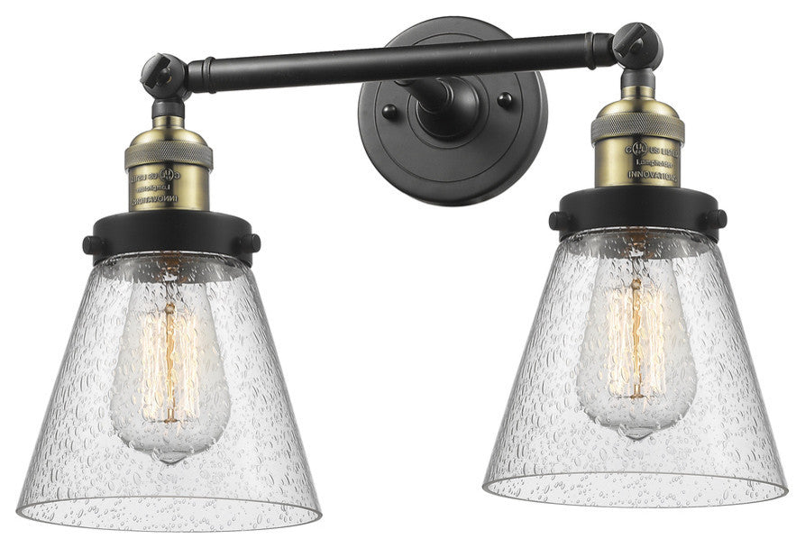 Innovations Lighting 208-Bab-G64 2 Light Bathroom Fixture
