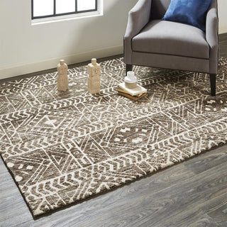 Weave & Wander Oliena Charcoal 2'x3' Power Loomed Area Rug