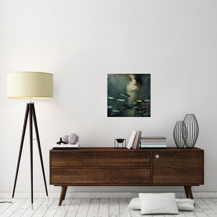 "Venus In Furs" Stretched Canvas Giclee by Ambra, 24x24"