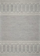 KAS Gramercy 1633 Cassa Moroccan Rug, Gray, 8'0"x10'0"